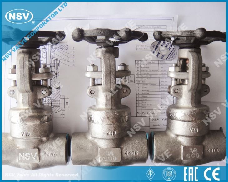 Monel 400 hliðarventill