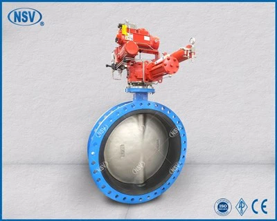 Raf-Vökvakerfi DI sammiðja fiðrildaventill